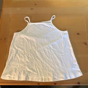 White Old Navy Tank top size L